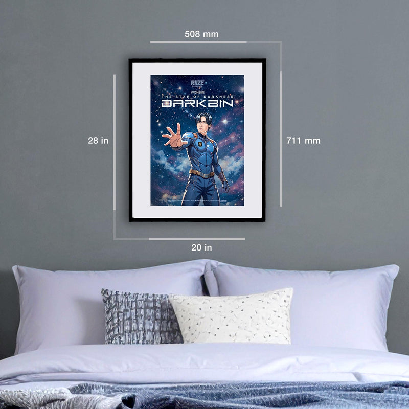 DARKBIN Poster - Wonbin - RIIZE