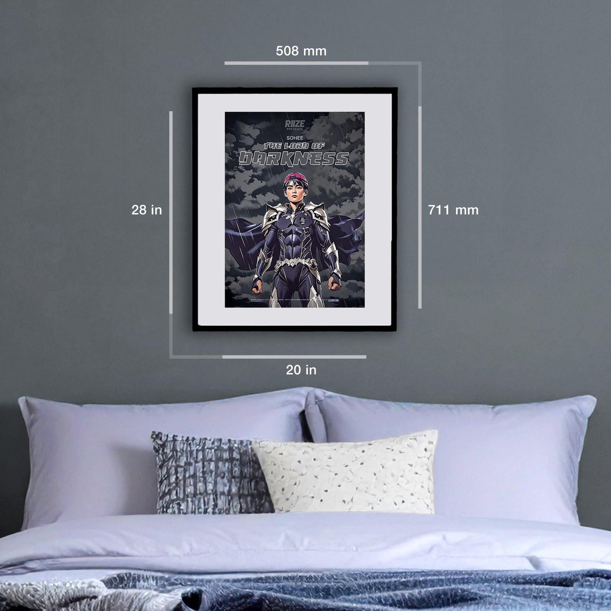 로드 오브 다크니스 포스터 - 소희 - RIIZE