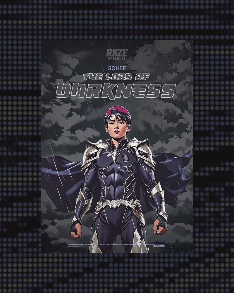 로드 오브 다크니스 포스터 - 소희 - RIIZE