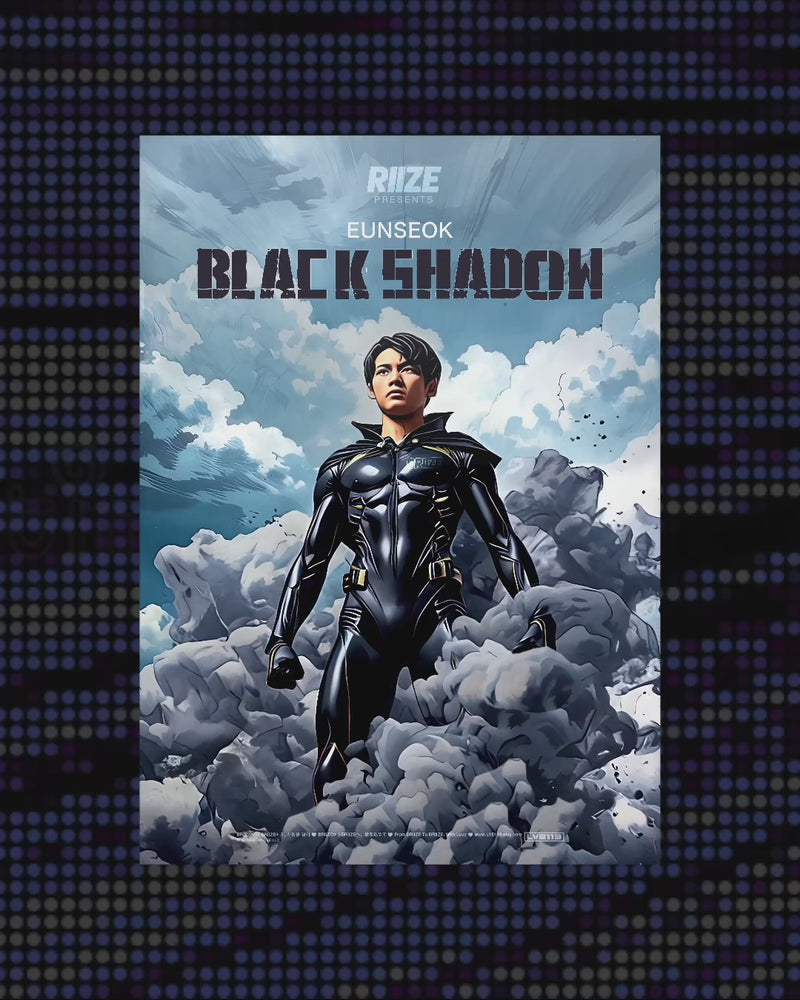 BLACK SHADOW Poster - Eunseok - RIIZE