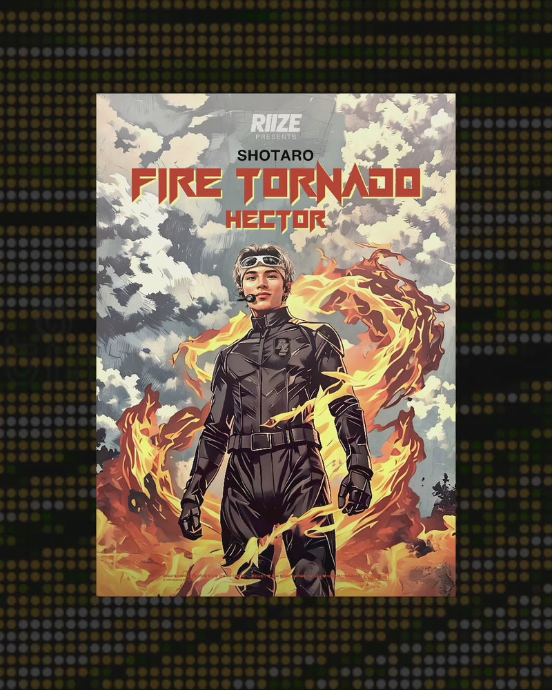 파이어 토네이도 헥터 포스터 - 쇼타로 - RIIZE