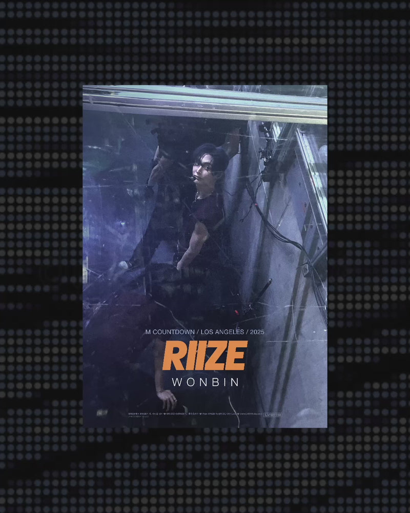 WONBIN Poster - RIIZE - M Countdown
