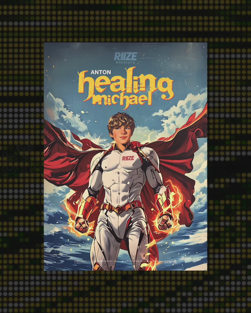 MICHAEL HEALER Poster – Anton – RIIZE