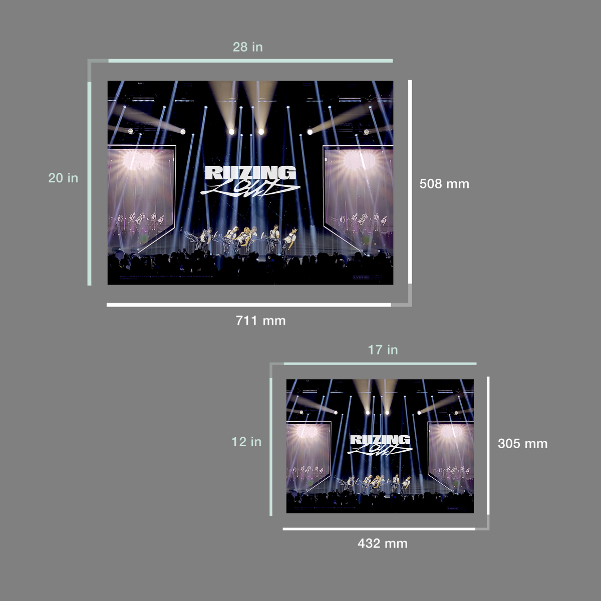 POINT MOVE Poster - RIIZE - RIIZING Loud Tour